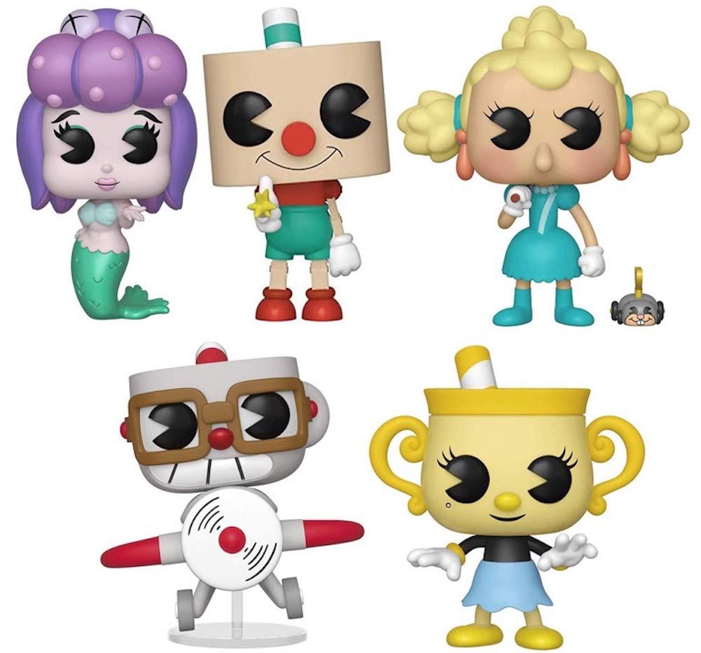 Funko Pop Games: Cuphead - Cala Maria, Cuppet, Sally Stageplay